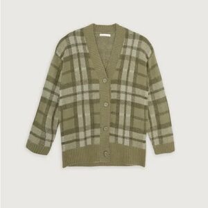 Oak and fort plaid cardigan